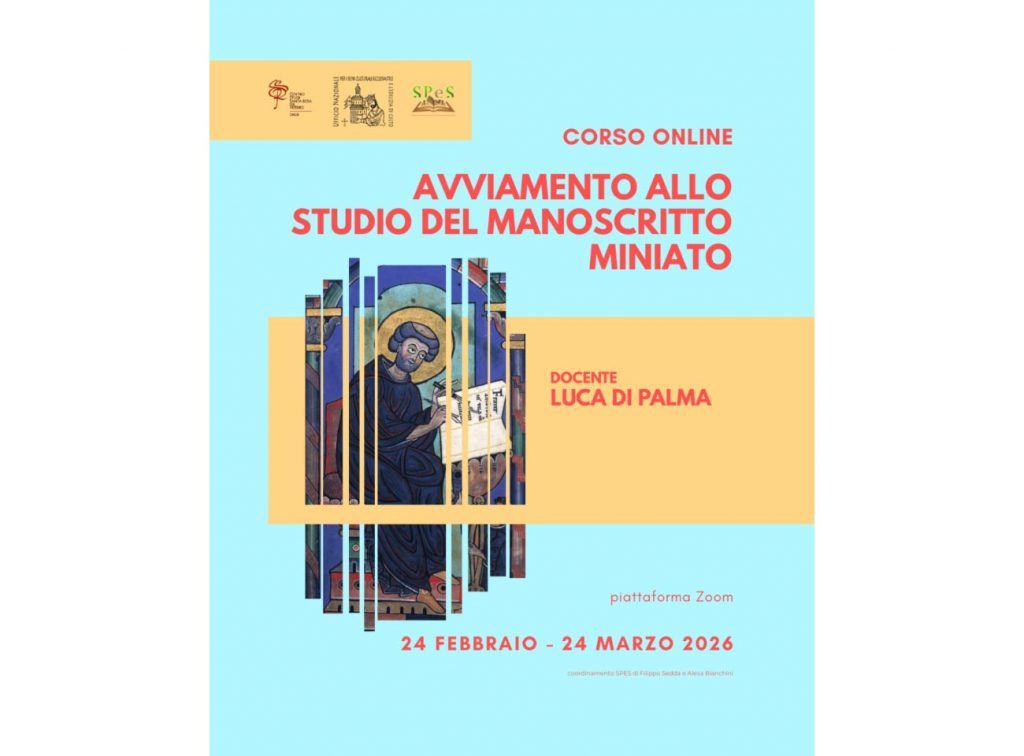 Avviamento allo studio del manoscritto miniato (2026)
