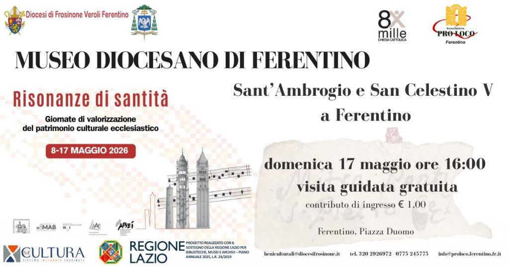 Sant’Ambrogio e San Celestino V a Ferentino.
